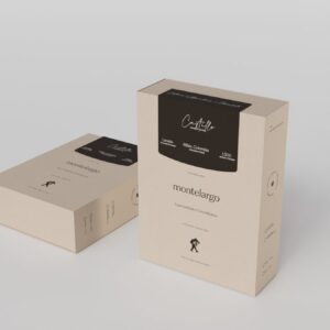Caja de café Variedad Castillo de Montelargo, especialidad colombiana de Manizales